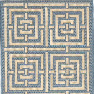 Safavieh Courtyard CY6937 Blue/Bone Area Rug 