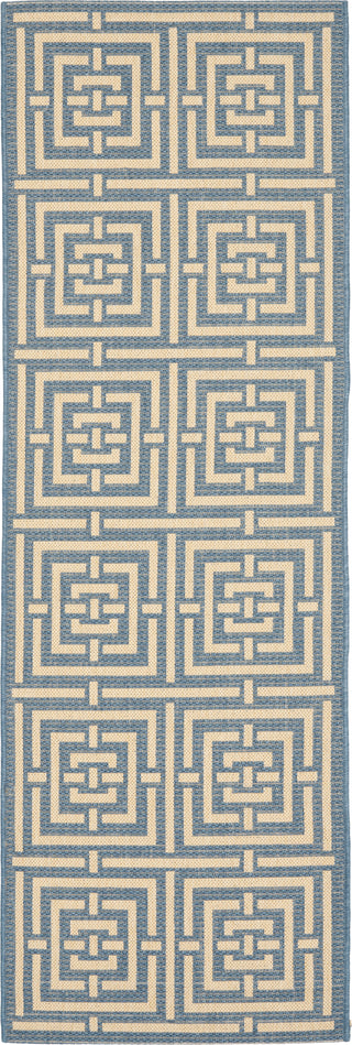 Safavieh Courtyard CY6937 Blue/Bone Area Rug 