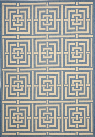 Safavieh Courtyard CY6937 Blue/Bone Area Rug 