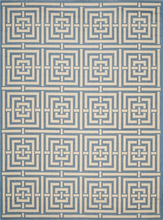 Safavieh Courtyard CY6937 Blue/Bone Area Rug 