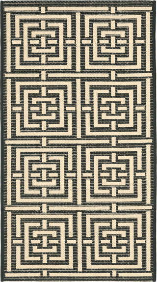 Safavieh Courtyard CY6937 Black/Bone Area Rug main image