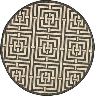 Safavieh Courtyard CY6937 Black/Bone Area Rug 