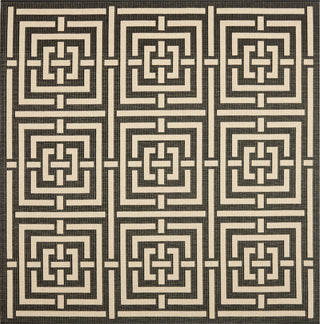 Safavieh Courtyard CY6937 Black/Bone Area Rug 