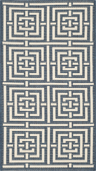 Safavieh Courtyard CY6937 Navy/Beige Area Rug main image