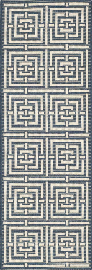 Safavieh Courtyard CY6937 Navy/Beige Area Rug 