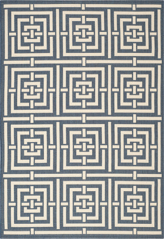 Safavieh Courtyard CY6937 Navy/Beige Area Rug 