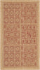 Safavieh Courtyard CY6947 Natural/Brick Area Rug main image