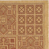 Safavieh Courtyard CY6947 Natural/Brick Area Rug 