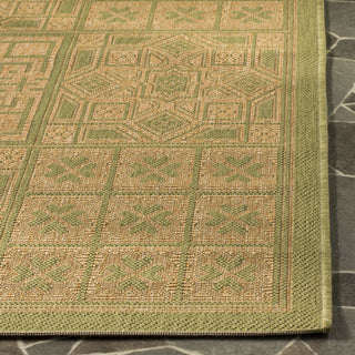 Safavieh Courtyard CY6947 Green/Natural Area Rug 