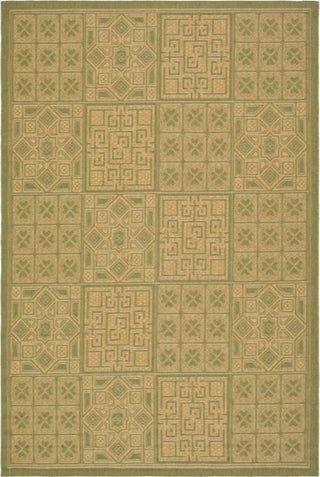 Safavieh Courtyard CY6947 Green/Natural Area Rug 