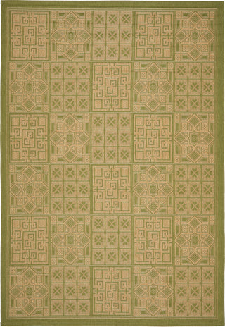 Safavieh Courtyard CY6947 Green/Natural Area Rug 