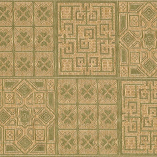 Safavieh Courtyard CY6947 Green/Natural Area Rug 