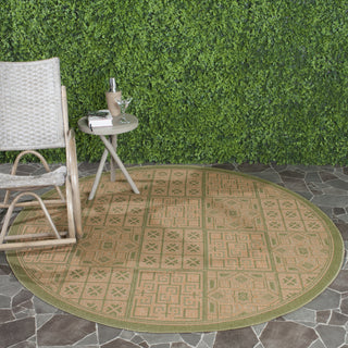 Safavieh Courtyard CY6947 Green/Natural Area Rug 