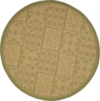 Safavieh Courtyard CY6947 Green/Natural Area Rug 