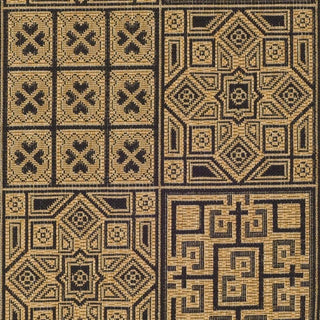 Safavieh Courtyard CY6947 Black/Natural Area Rug 