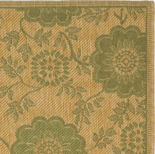 Safavieh Courtyard CY6948 Natural/Green Area Rug 