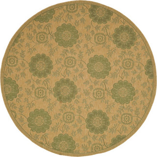 Safavieh Courtyard CY6948 Natural/Green Area Rug 