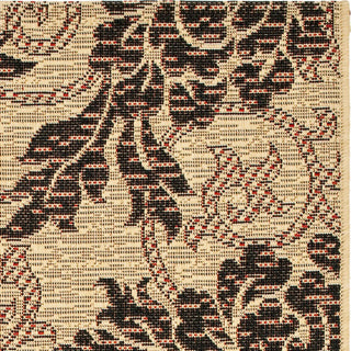 Safavieh Courtyard CY6957 Creme/Black Area Rug 