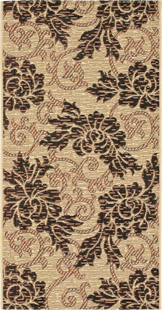 Safavieh Courtyard CY6957 Creme/Black Area Rug main image