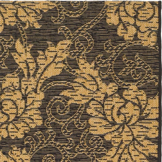 Safavieh Courtyard CY6957 Black/Natural Area Rug 