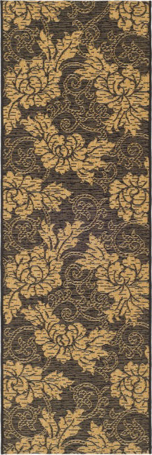 Safavieh Courtyard CY6957 Black/Natural Area Rug 