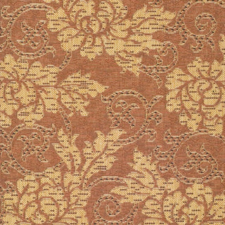 Safavieh Courtyard CY6957 Brick/Natural Area Rug 