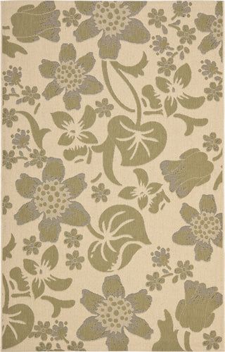 Safavieh Courtyard CY7014 Cream/Green Area Rug main image