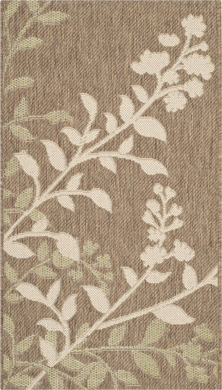 Safavieh Courtyard CY7019 Brown/Beige Area Rug main image