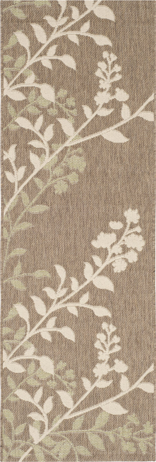 Safavieh Courtyard CY7019 Brown/Beige Area Rug 