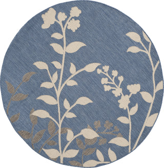 Safavieh Courtyard CY7019 Blue/Beige Area Rug 