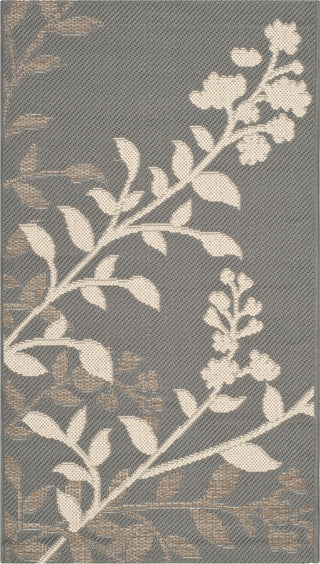 Safavieh Courtyard CY7019 Anthracite/Beige Area Rug main image