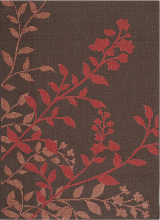 Safavieh Courtyard CY7019 Chocolate/Red Area Rug 