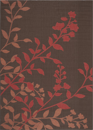 Safavieh Courtyard CY7019 Chocolate/Red Area Rug 