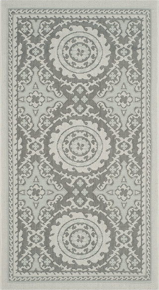 Safavieh Courtyard CY7059 Light Grey/Anthracite Area Rug 