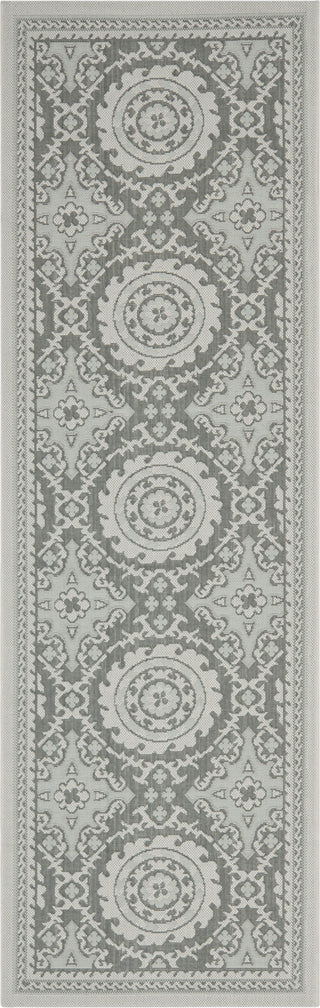 Safavieh Courtyard CY7059 Light Grey/Anthracite Area Rug 