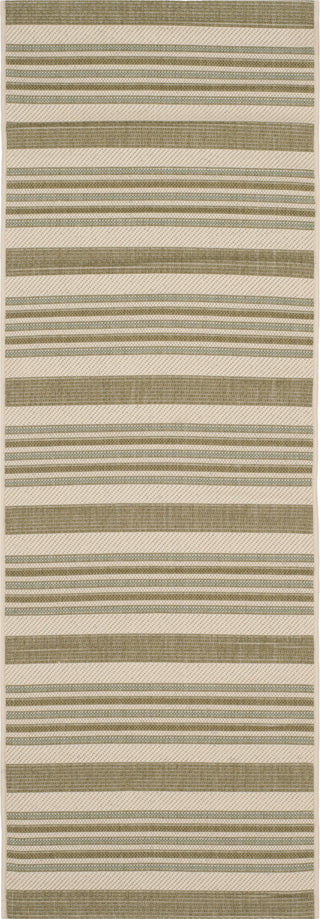 Safavieh Courtyard CY7062 Beige/Green Area Rug 