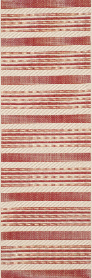 Safavieh Courtyard CY7062 Beige/Red Area Rug 