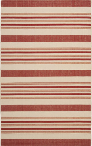 Safavieh Courtyard CY7062 Beige/Red Area Rug 