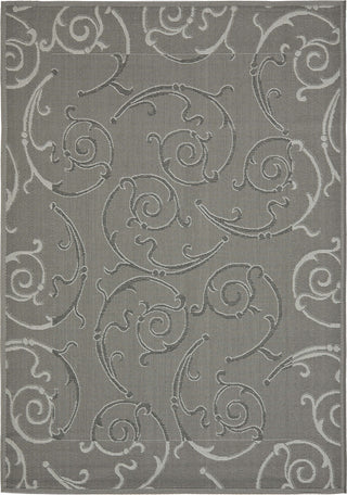 Safavieh Courtyard CY7108 Anthracite/Light Grey Area Rug 