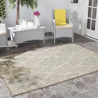 Safavieh Courtyard CY7133 Beige/Dark Beig Area Rug  Feature