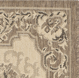 Safavieh Courtyard CY7208 Creme/Brown Area Rug 