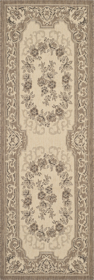 Safavieh Courtyard CY7208 Creme/Brown Area Rug 