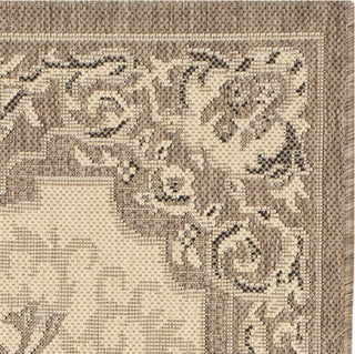 Safavieh Courtyard CY7208 Creme/Brown Area Rug 