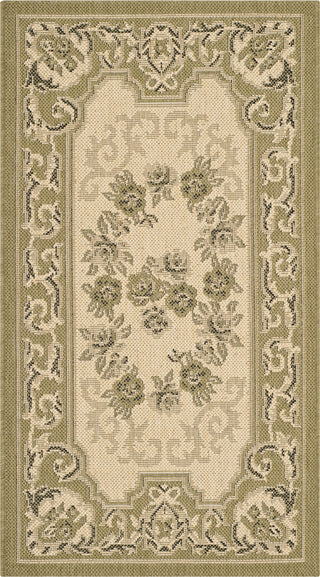 Safavieh Courtyard CY7208 Cream/Green Area Rug main image