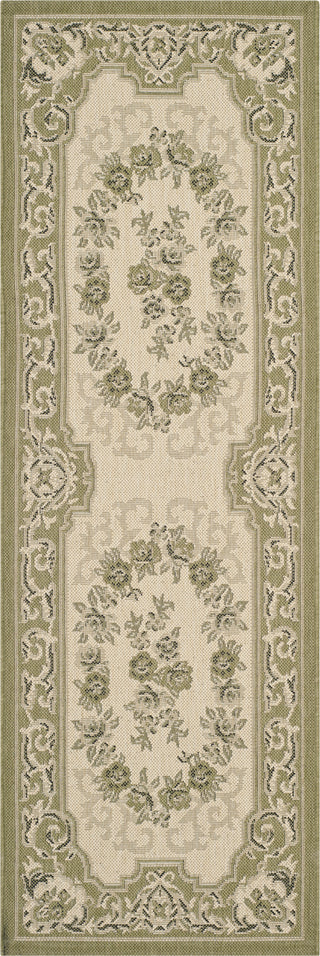 Safavieh Courtyard CY7208 Cream/Green Area Rug 