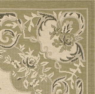 Safavieh Courtyard CY7208 Cream/Green Area Rug 