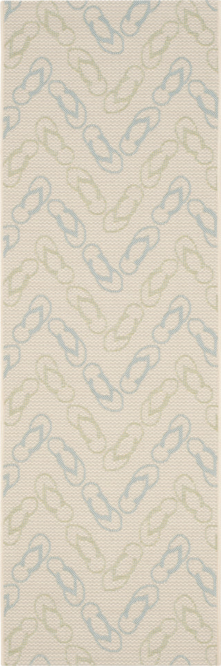 Safavieh Courtyard CY7420 Beige/Aqua Area Rug 