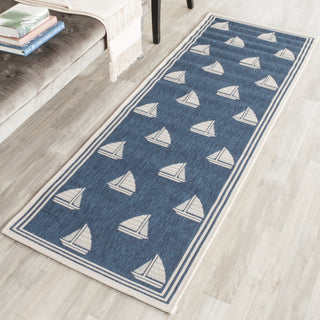 Safavieh Courtyard CY7422 Navy/Beige Area Rug 