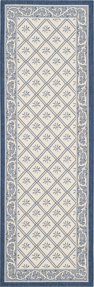 Safavieh Courtyard CY7427 Beige/Navy Area Rug 