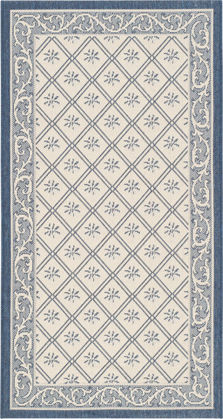 Safavieh Courtyard CY7427 Beige/Navy Area Rug main image